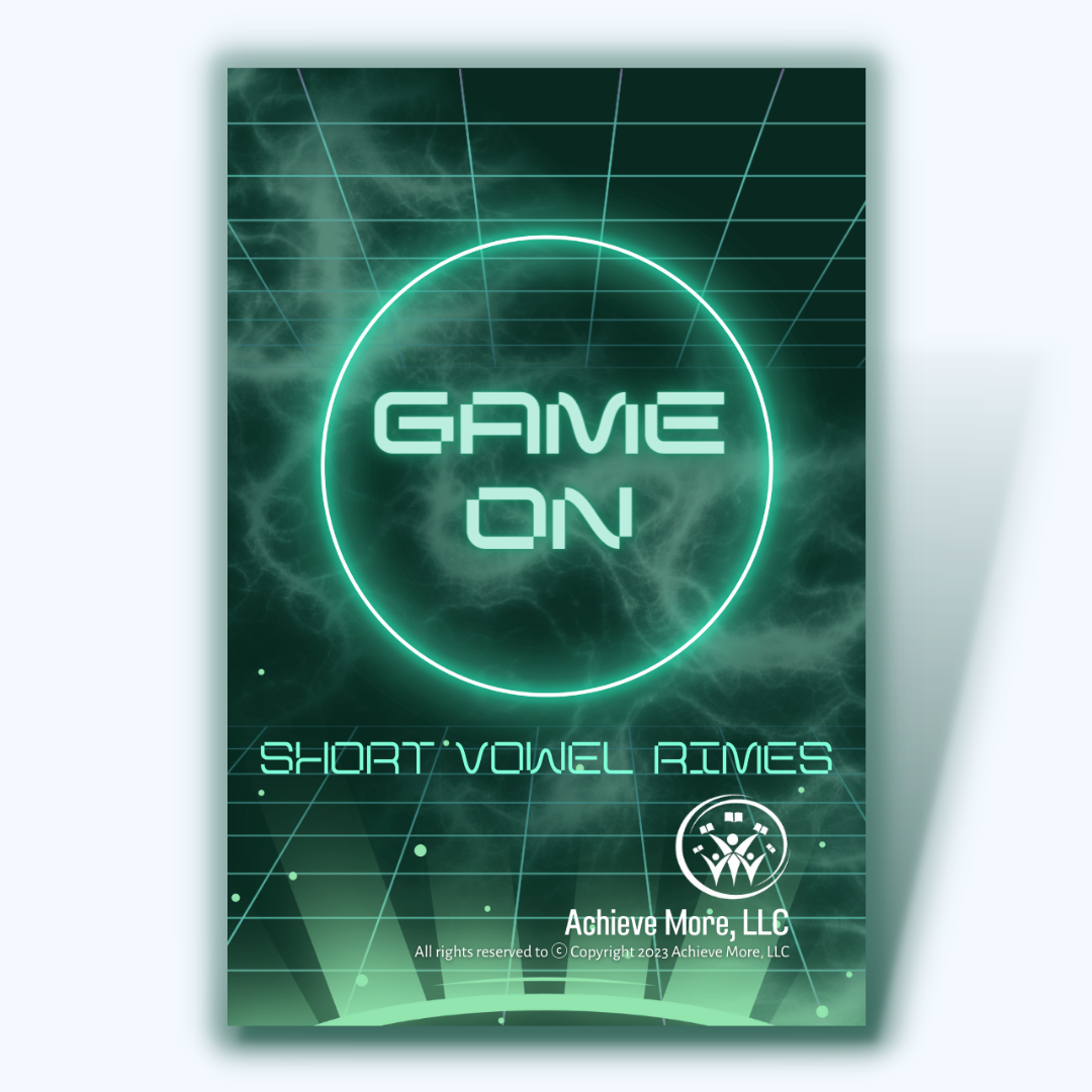 Game On - Short Vowel Rimes