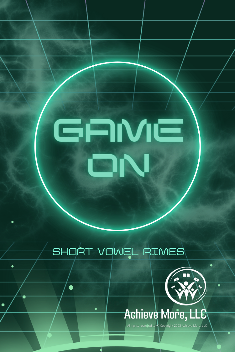 Game On - Short Vowel Rimes